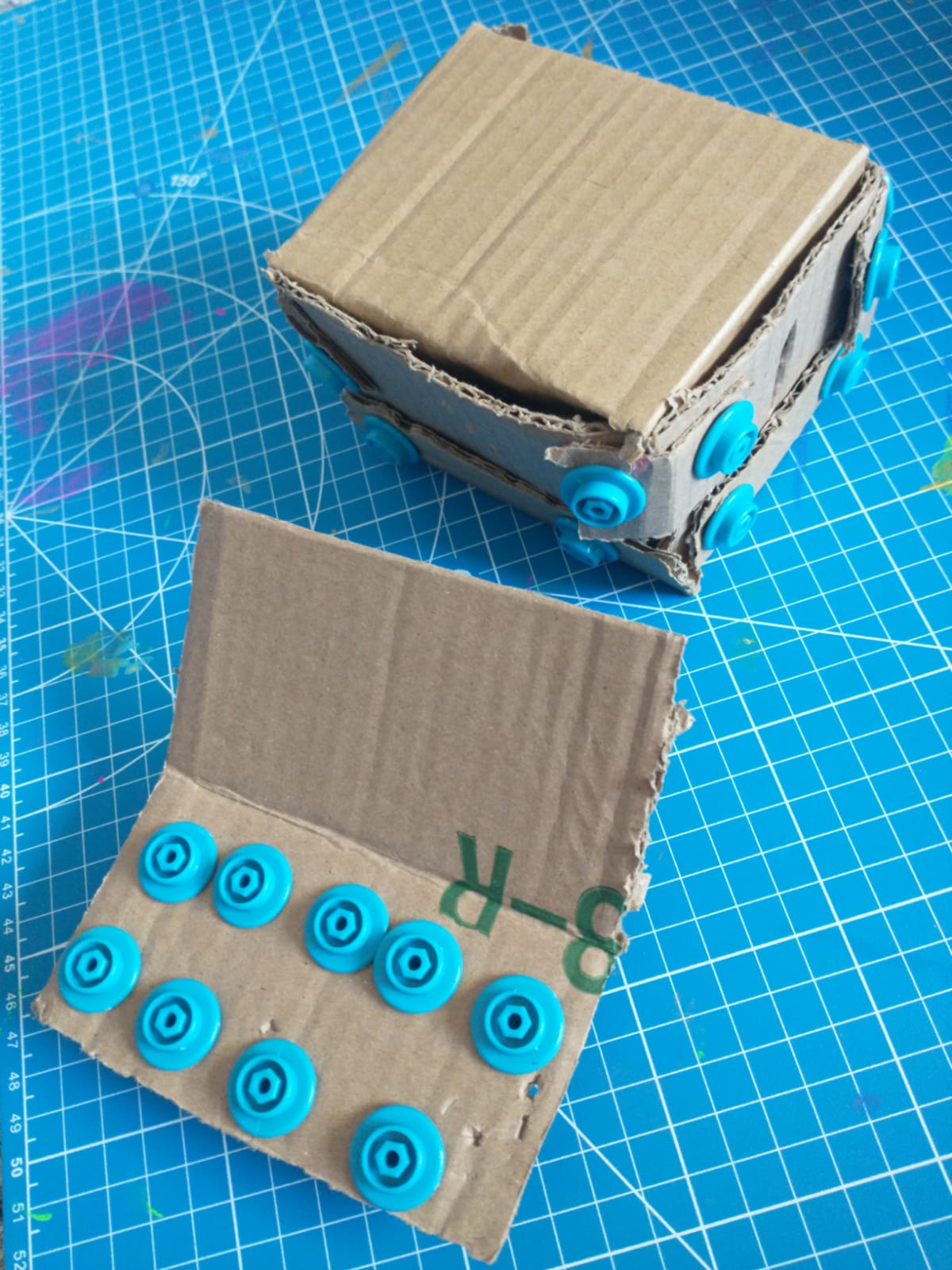 Reusing Cardboard for Crafts